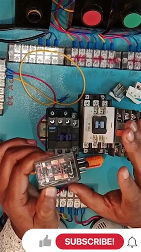 Magnetic contactor. #youtubeshorts #electrical #technology #tech