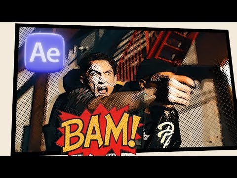 Turn Your Footage Into a Comic Book (After Effects Tutorial)