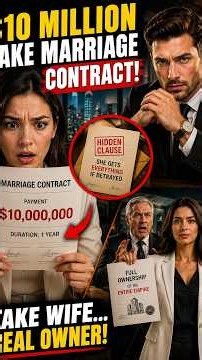 The $10 Million Fake Marriage Contract to Secure His Empire