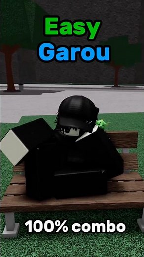 Easy Combo Garou 100%✅ || The Strongest Battlegrounds #tsb