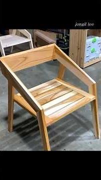 How to Build a Sleek Wooden Armchair | Woodworking DIY
