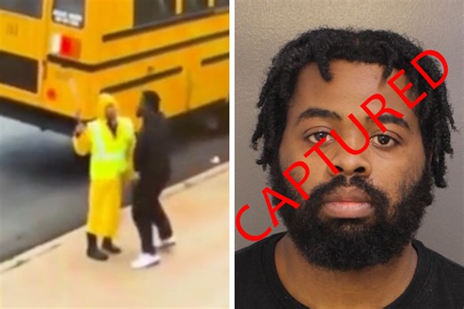 Crossing guard punched on video resigns, cops arrest suspect