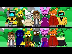 Sprunki Retake – Human Characters Update (Dynamic Animations & Music Fun)