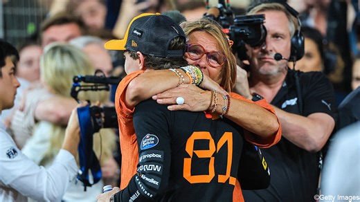 Daags na F1-climax belden wij met mama Norris, die leuke anekdotes oprakelt: "Het begon met een pony, maar die ging te traag" | sporza