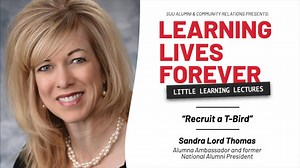 Now more than ever, SUU needs your support in recruiting future T-Birds. In this Little Learning Lecture, Sandra Lord Thomas offers three easy tips for sharing SUU with a prospective student. Learn how you can help and then encourage a student to apply at suu.edu/admissions using the application waiver code alumni21. #suualumni #tbirdnation #recruitatbird #learninglivesforever | SUU Alumni