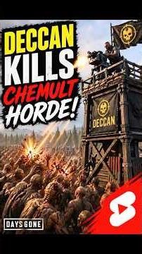 Easy way to clear Chemult Horde (Days Gone)