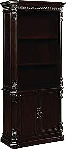 Coaster Furniture Tucker Open Bookcase with Storage Base Rich Brown 800803