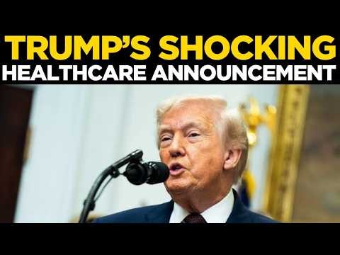 TRUMP LIVE: President Trump Address, Significant Changes To US Healthcare System