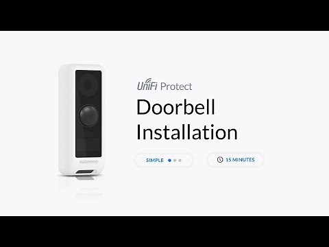 How to Install Ubiquiti UVC G4 Doorbell