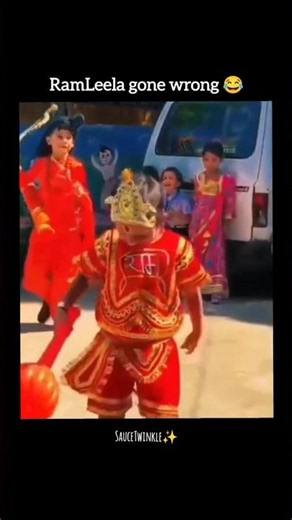 RamLeela gone wrong 💀 #hanumanji #ram