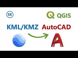 QGIS | Export Polygon from Google Earth to AutoCAD | KML/KMZ - Shapefile - DXF Conversion