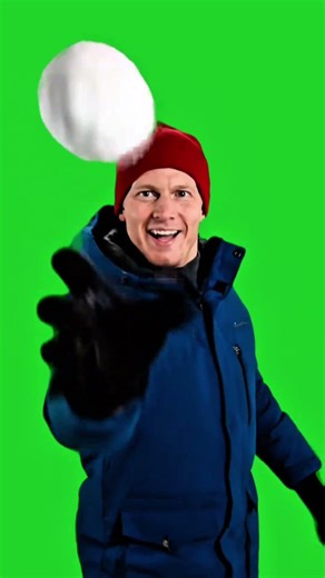 snowball | greenscreen template. Use this greenscreen template for viral #shorts #greenscreen #ai