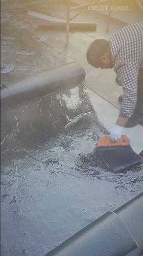 Increíble técnica para impermeabilizar techos de bodegas