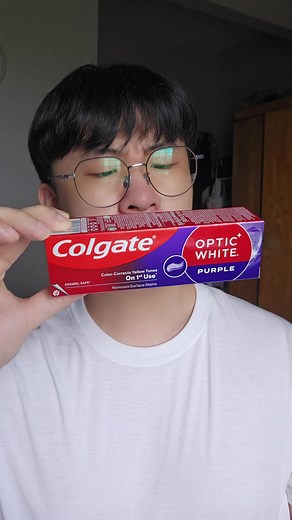 Get Whiter Teeth with Colgate Optic White Purple | Beauty Hack