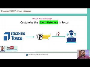 Understanding Event Listeners in Tosca (Video#1) - Customize Your Test Automation