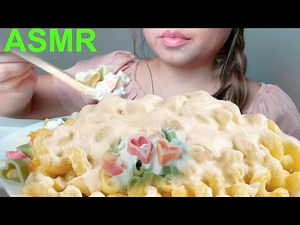 💘ASMR Cheesy Alfredo PASTA 💗 HAPPY VALENTINE'S DAY 먹방 No Talking Eating Sounds suellASMR