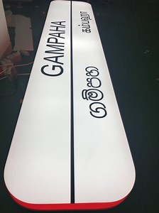 [Hot Item] Colorful Illuminated Acrylic Sign Board with LED Lights