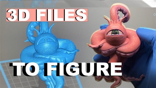3D Printed Shuma Gorath: From Digital File to Physical Figure