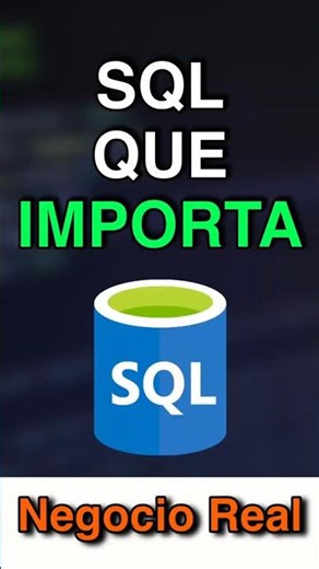 SQL para negocio, no para cursos #datascience #tips #coding
