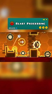 Blast processing coin Geometry Dash #shorts