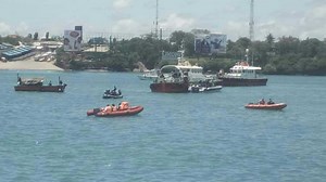Likoni ferry: Divers sight vehicle 58m underwater