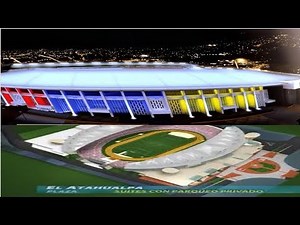 THE NEW ATAHUALPA OLYMPIC STADIUM WILL BE BUILT FROM SCRATCH