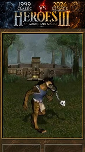 2026 Heroes 3 Fortress Remake! 1999 vs 2026 Evolution 🐊✨
