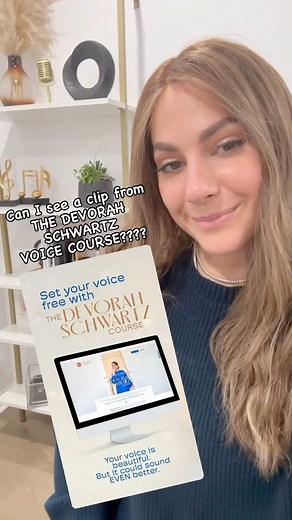Devorah Schwartz on Instagram: "54 Animated voice lessons waiting for you at www.devorahschwartz.com/voice-course Let’s face it, learning any instrument is hard work and takes so much dedication. And then try to learn an instrument that you can’t even see like your VOICE ! That makes it so much harder 😔 That’s why I’m thrilled to unveil something I poured my heart and soul into: my new online voice course 🎉 I’m excited to finally give you the opportunity to master the foundations