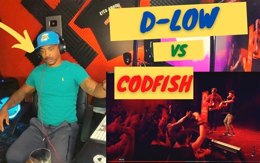 FU@K哥和你一起看 | CODFISH 🆚 D-LOW | 💥GBB2018单人决赛丨还钱Combo