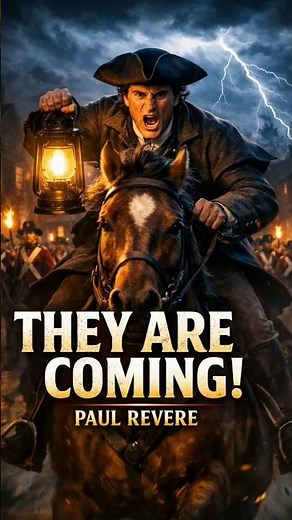 Paul Revere's Midnight Ride Explained | The Night That Sparked the American Revolution 🇺🇸#PaulRevere