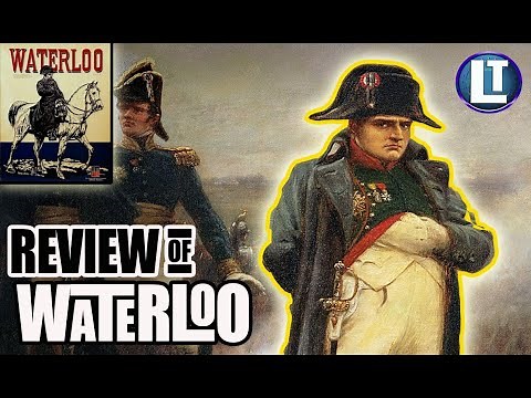 WATERLOO Avalon Hill / Board Game REVIEW / First Impressions / RETRO Board Game Night