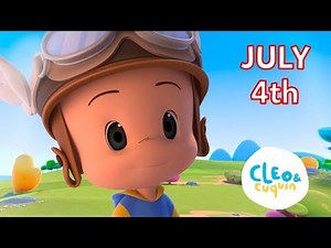 4th of july songs collection. Cleo and Cuquin Nursery Rhymes | Familia Telerin sing along for kids