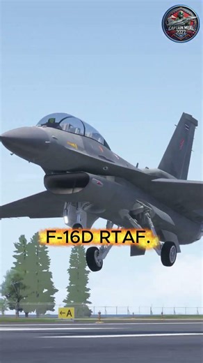 RTAF.F-16D ที่ท่าอากาศยานภูเก็ต