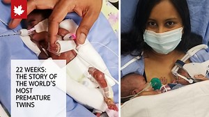 Twins Adiah and Adrial weighed just a few hundred grams each when they were born at only 22 weeks gestation. Intensive medical care and the tireless support of their parents saw the tiny infants become the world’s most premature twins to survive such an extreme pre-term birth. This special documentary from The Globe and Mail tells their story. | The Globe and Mail