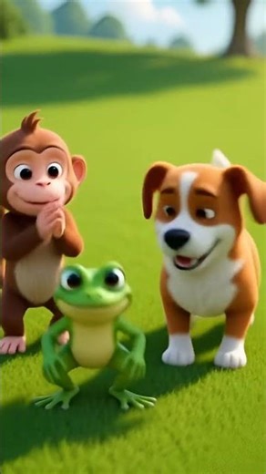 Dance like monkey hop like frog