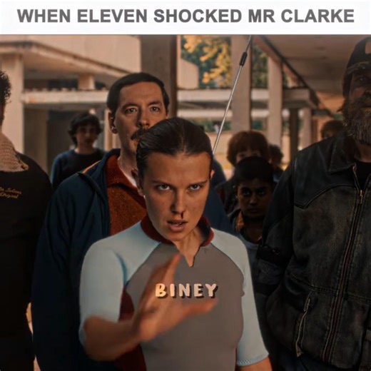 Eleven Shocked Mr Clarke🔥☠️ | Stranger Things | Gozalo Slowed #strangerthings