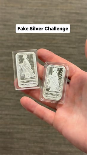 Real VS Fake Silver: can you tell the difference?? At the Baltimore Expo 2025 on challenged Alex Dorland from @cowlitz_coin_ see if he could tell the difference between a real silver bar and fake silver bar from PAMP Can you tell the difference?? (I always ask permission first before recording a dealer at thier booth) Thanks to @whitman_expos and @greysheet_redbook for inviting us out and sponsoring the channel! #coinshow #coindealer #fakesilver #scamwarning #baltimoreexpo #pamp #silverbar #coin