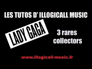 Lady Gaga collection 3 rares collectors