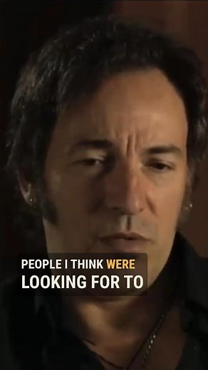 Bruce Springsteen on the album “The Rising”