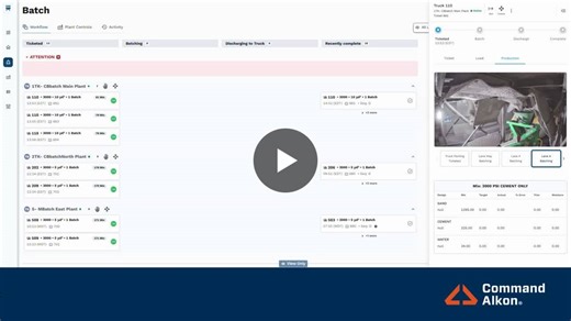 Industry-first camera feeds integrated into Command Cloud batching | Todd Koch posted on the topic | LinkedIn