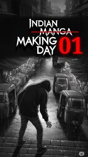 Indian manga | Making day 1 | chitrakatha | comics | #trending #shorts #manga #indiananime #viral