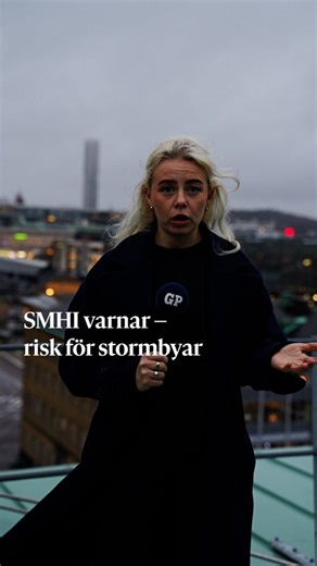 Göteborgs-Posten – GP on Instagram: "Det blåser redan nu i Göteborg – och värre kommer det att bli, konstaterar SMHI:s meteorolog. – Det kommer börja blåsa upp vid lunch i dag, säger Kristin Hallberg. TEXT: Jonna Andersson FOTO: Sofie Grabo"