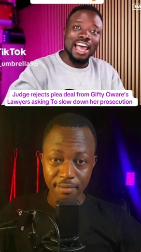 Judge rejects plea deal from Gifty Oware’s Lawyers asking To slow down her prosecution. #giftyoware #nss #scandal