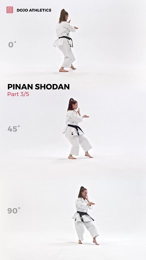 4.6K views · 73 reactions | Pinan Shodan Part 3/5 This Kata and many others you can find in our Kata Guide. Visit our Homepage for more information. @dojo_athletics | Dojo Athletics | Facebook