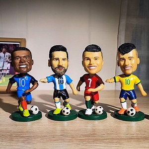 FIFA World Cup Soccer Bobblehead • Cristiano Ronaldo, Messi, Mbappé, Neymar • Iconic Collectible Soccer Gift • Christmas Gift for Him - Etsy