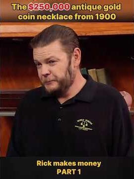 $250,000 Antique Gold Coin Necklace (1900) 😱 | Rare Jewelry Find