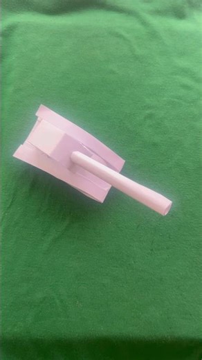 I Built a Paper Tank That Actually Shoots! 🔥 (DIY Mini Tank)