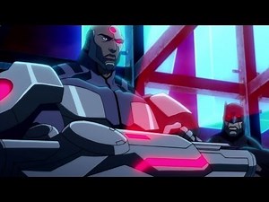 Justice League - The Flashpoint Paradox - Clip # 1 - Cyborg and Batman - Official (2013) [HD]