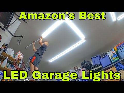 AMAZON’s Brightest Garage LED Lighting Barrina T5 ! Amazon’s choice LED bulbs T5