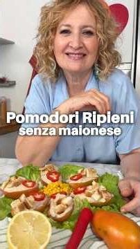 MAYO-FREE STUFFED TOMATOES